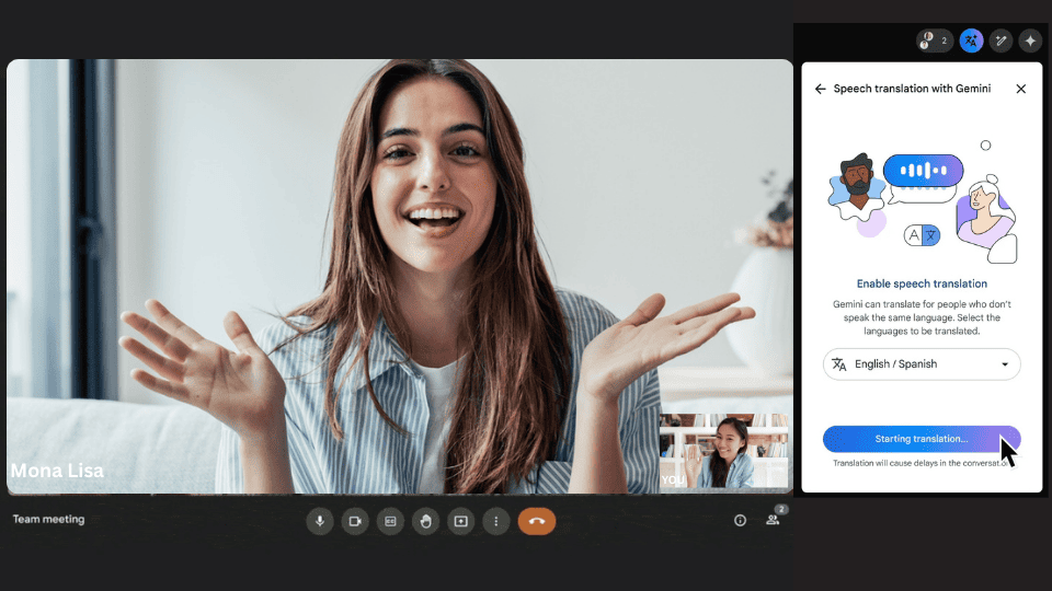 Google Meet Real-Time Speech Translation