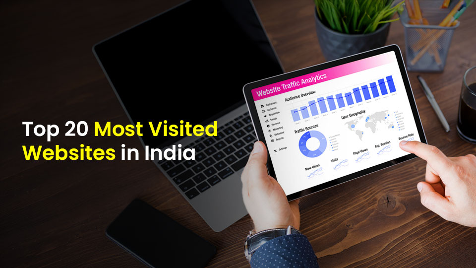 Top 20 Most Visited Websites in India