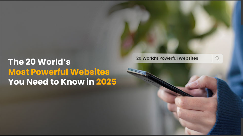 Top 25 Most Visited Websites in the World