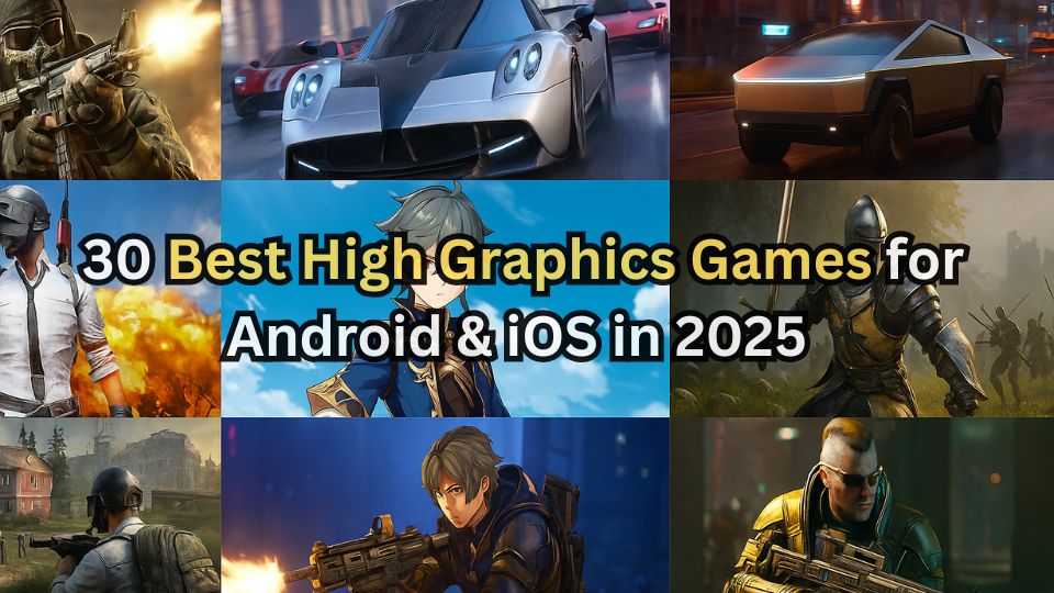 30 Best High Graphics Games for Android & iOS in 2025
